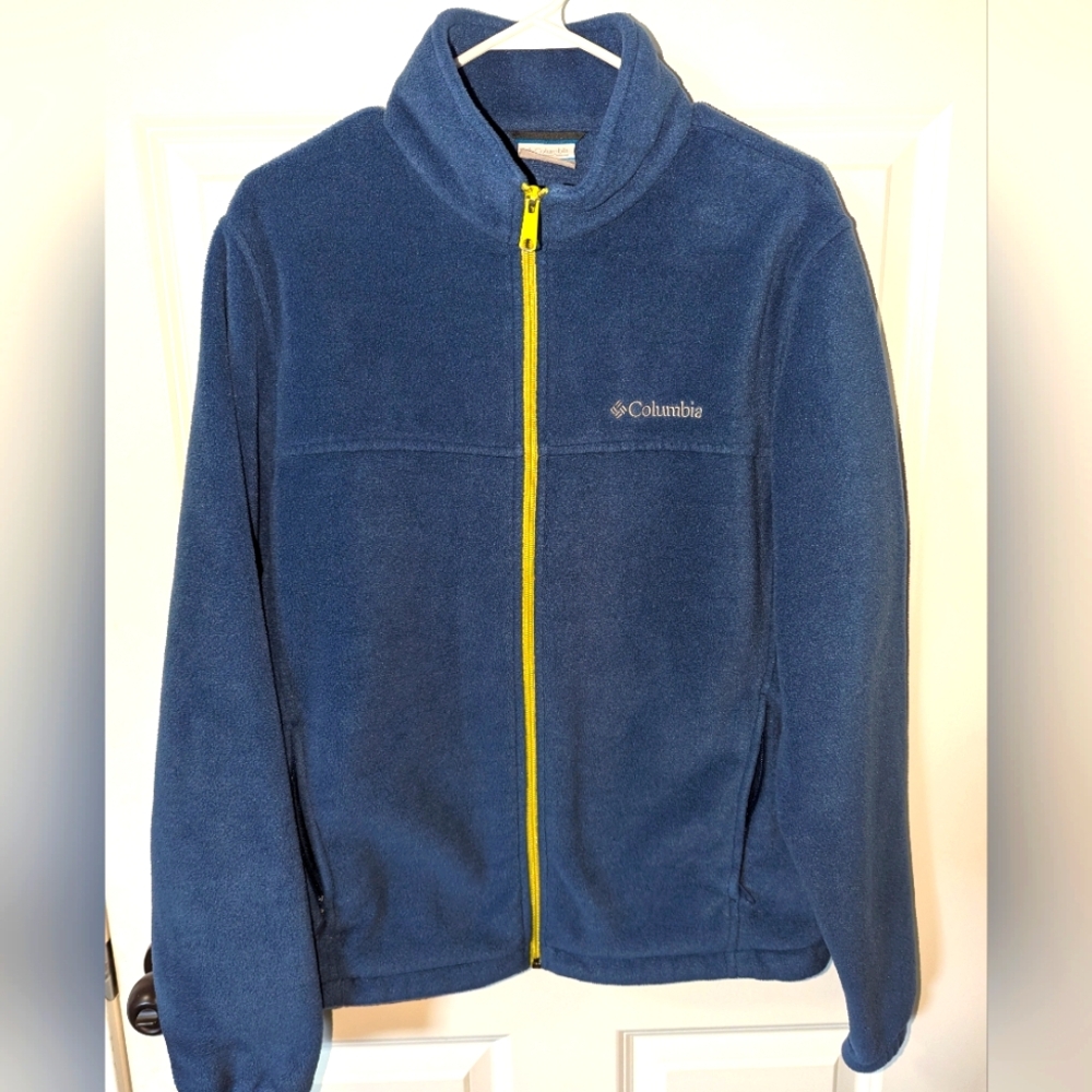 Blue Columbia Full Zip Fleece Jacket #91